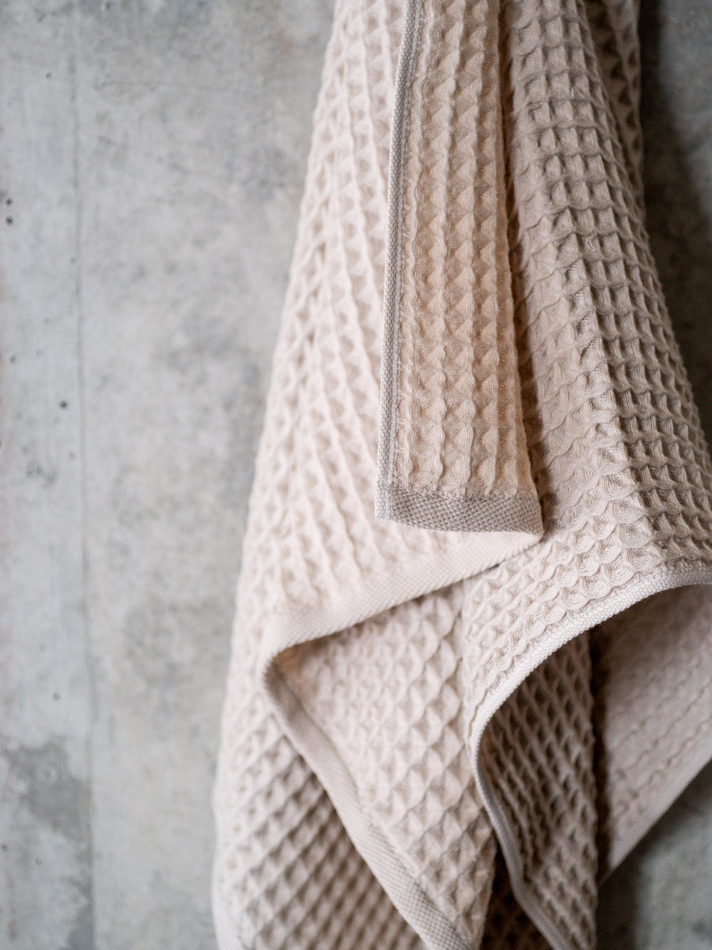 Air Waffle Towel – Beige