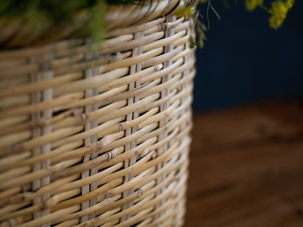 Aizu Bamboo Single Handle Basket