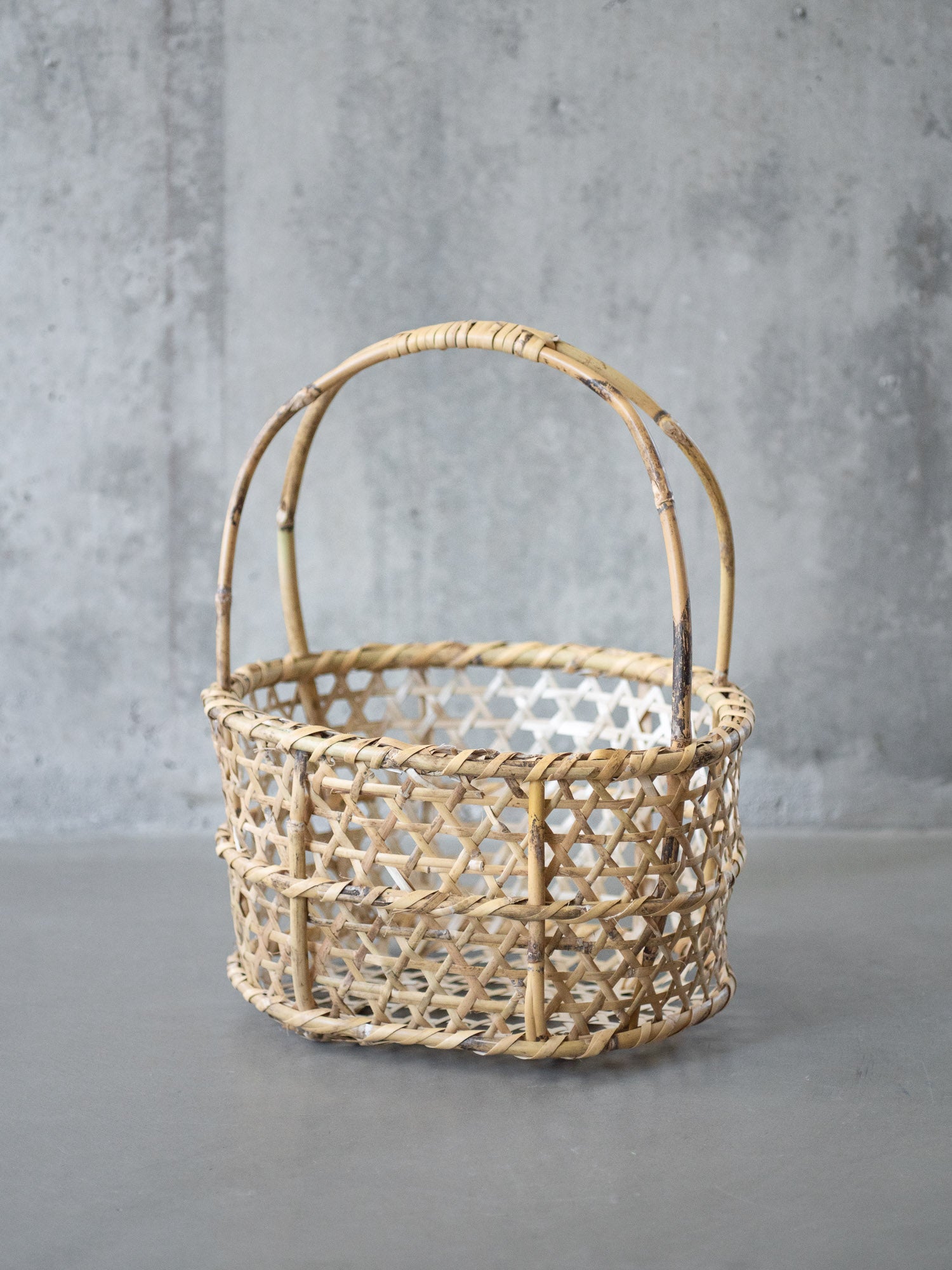 Aizu Oshin Bamboo Basket