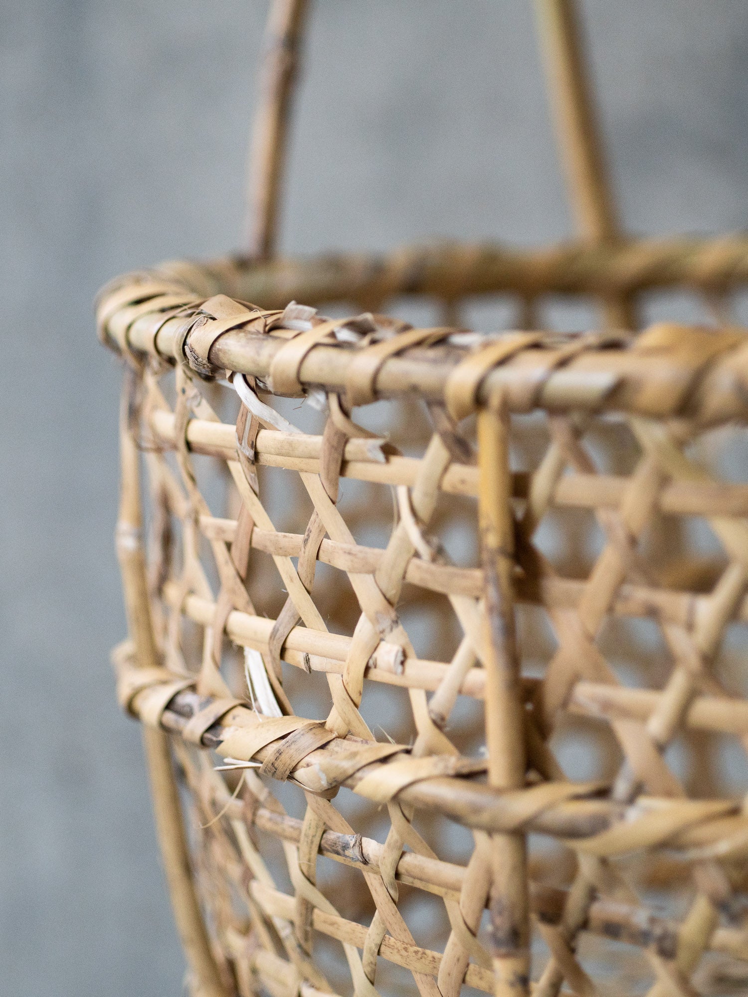 Aizu Oshin Bamboo Basket