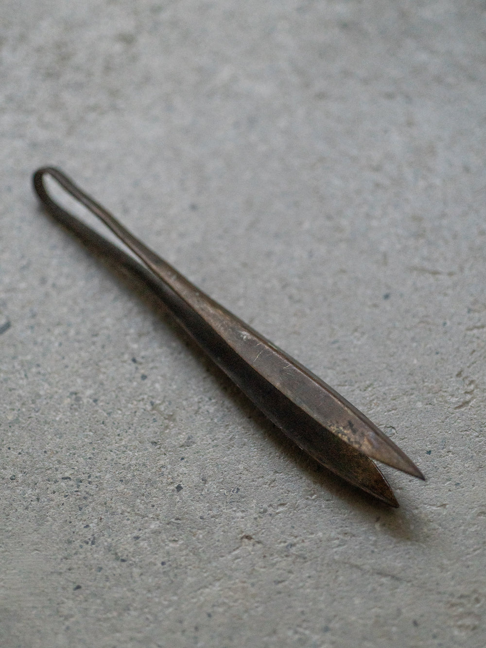 Antique Brass Candle Snuffer