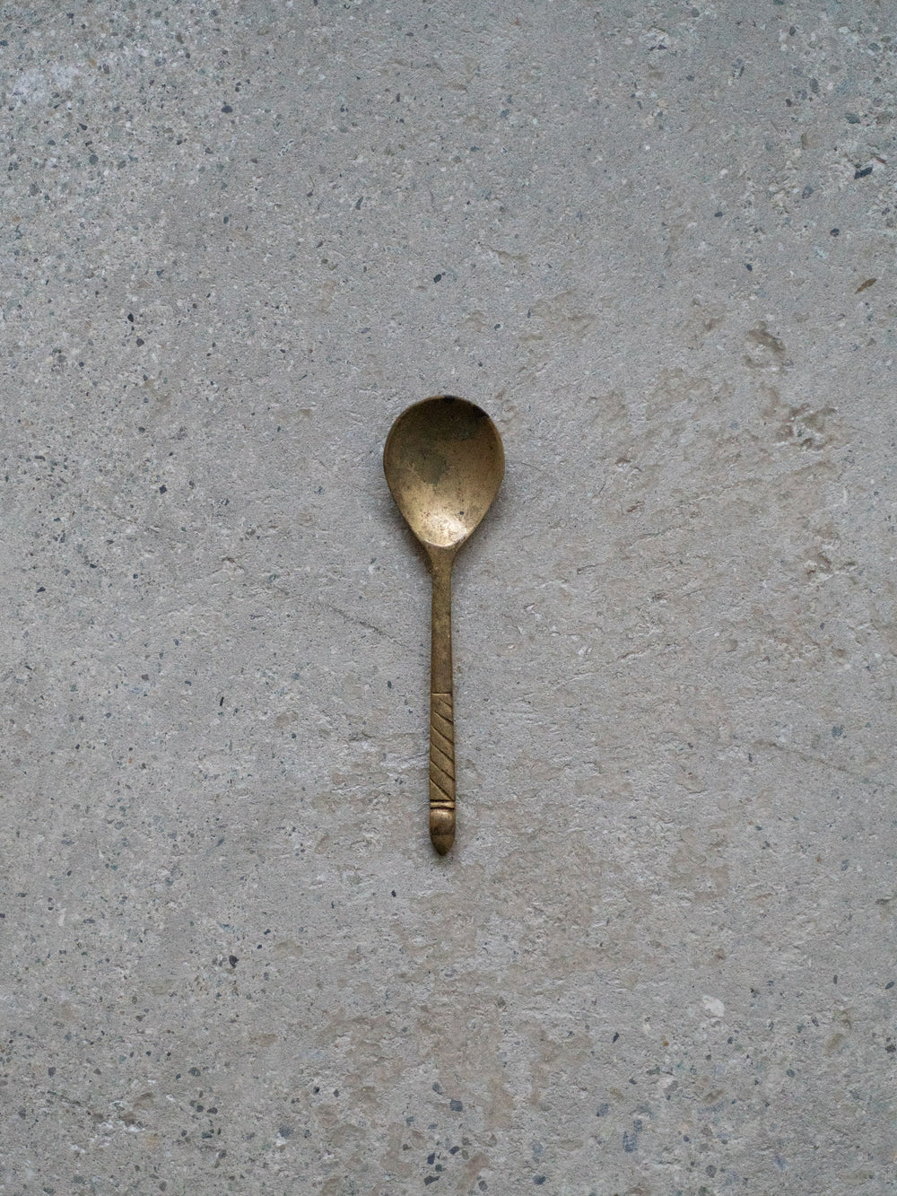 Antique Brass Small Spoon