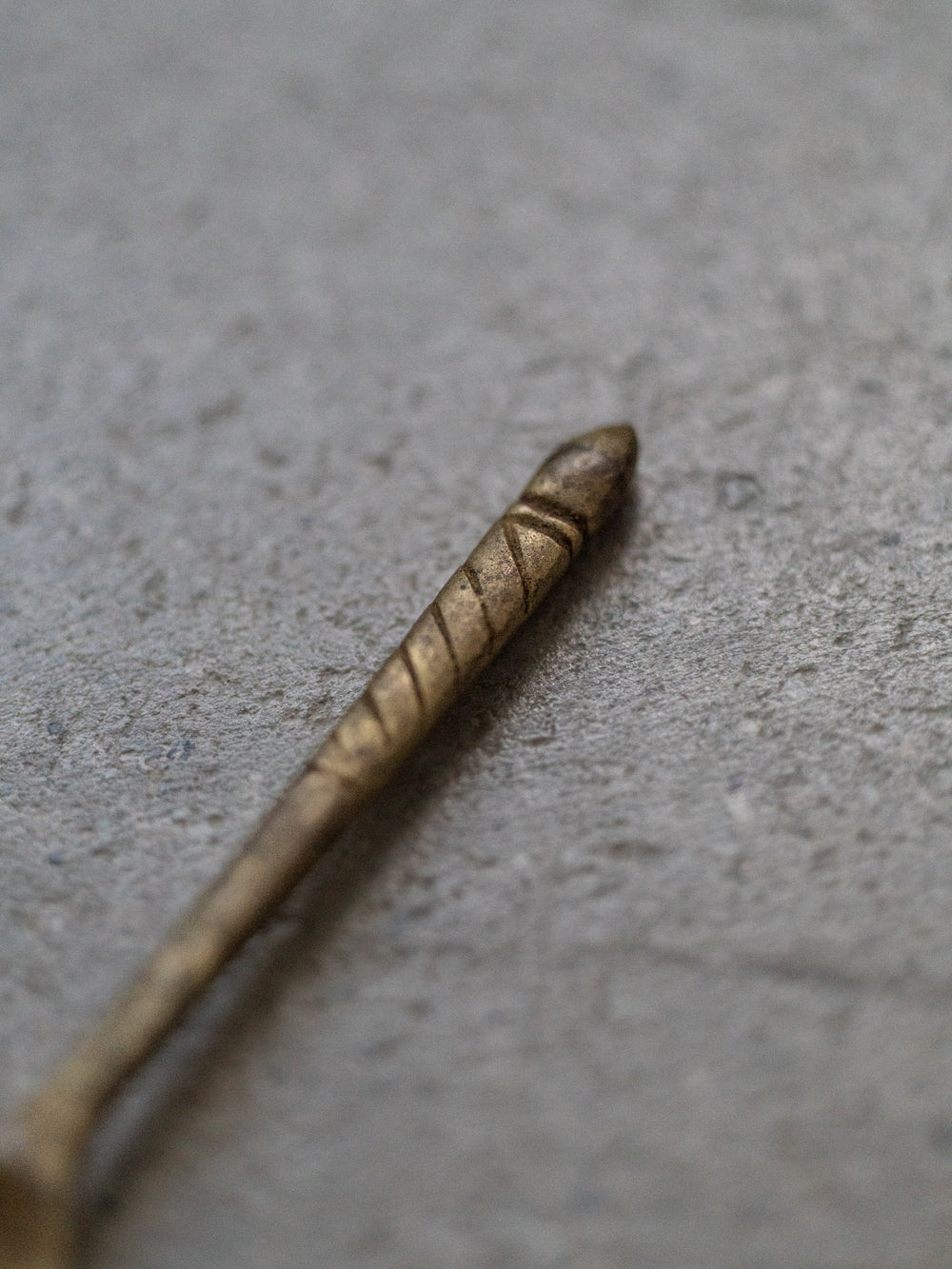 Antique Brass Small Spoon