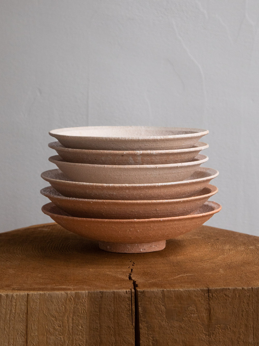 Iga Round Plate – Benichoseki