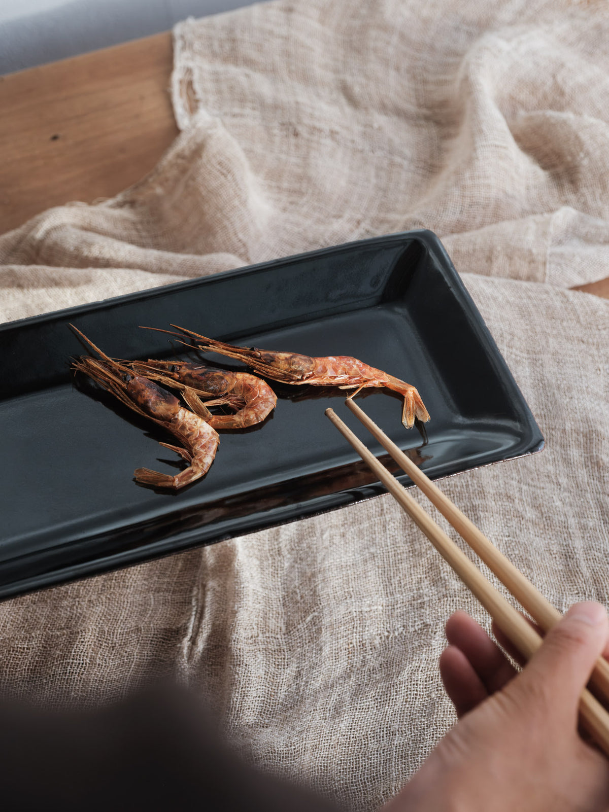 Iga Rectangle Plate – Kuroame