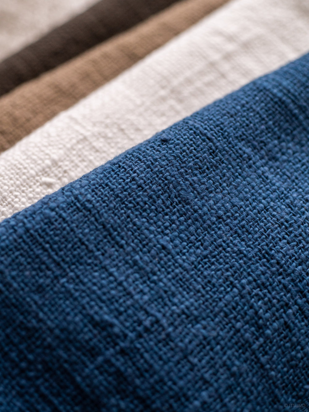 Handwoven Cotton Hand Towel – Indigo