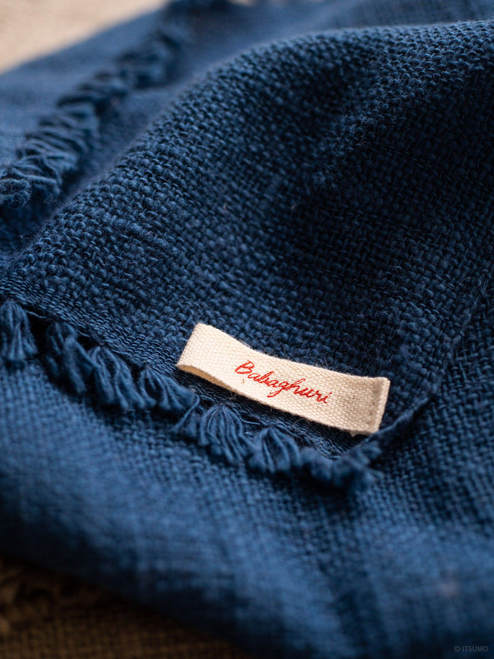 Handwoven Cotton Hand Towel – Indigo