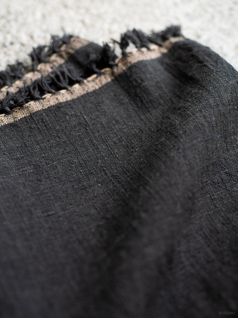 Khadi Cotton Hand Towel – Dark Brown