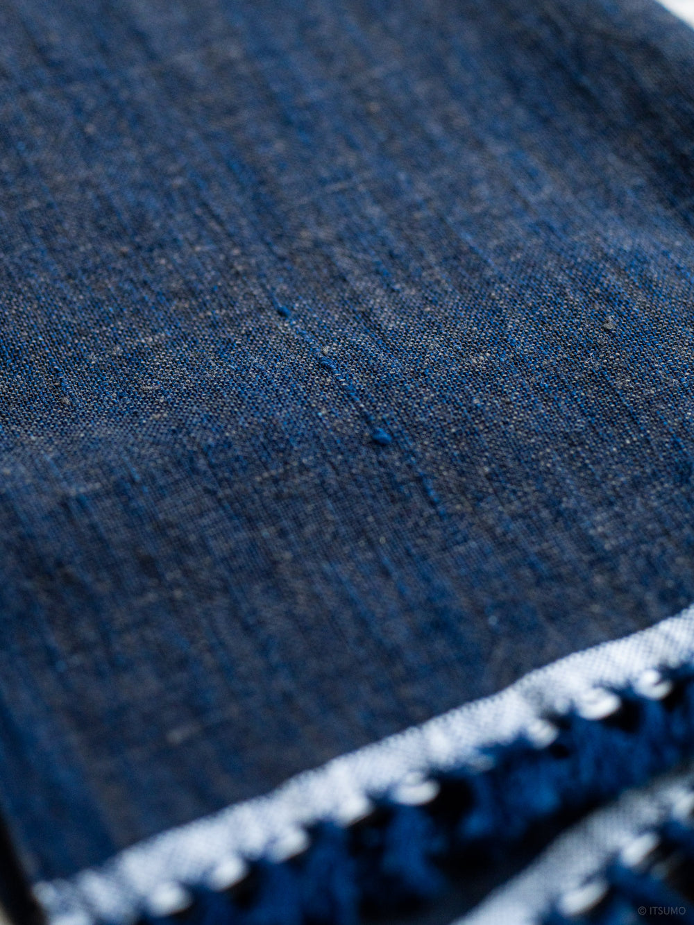 Khadi Cotton Hand Towel – Indigo