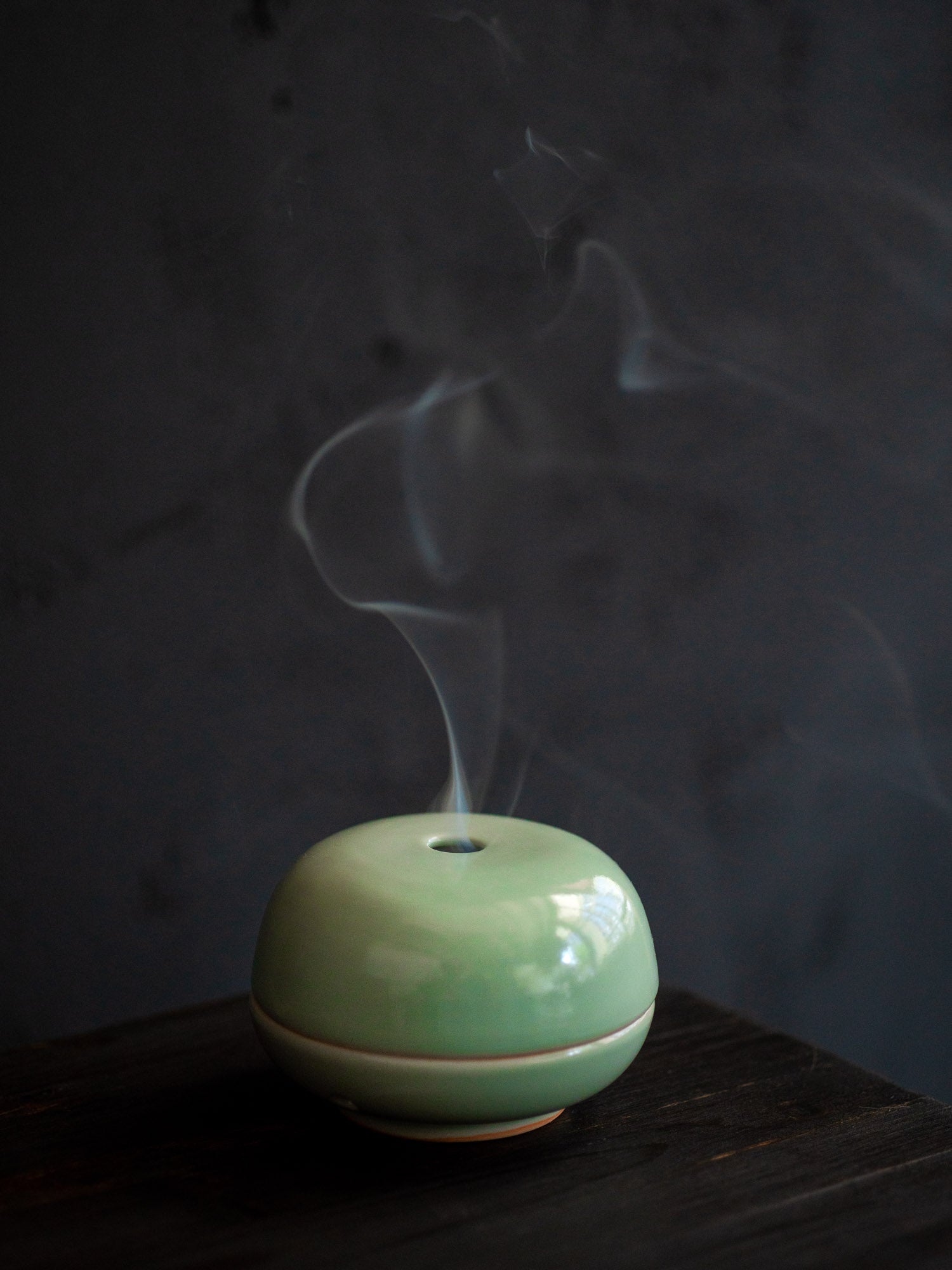 Celadon Incense Coil Burner