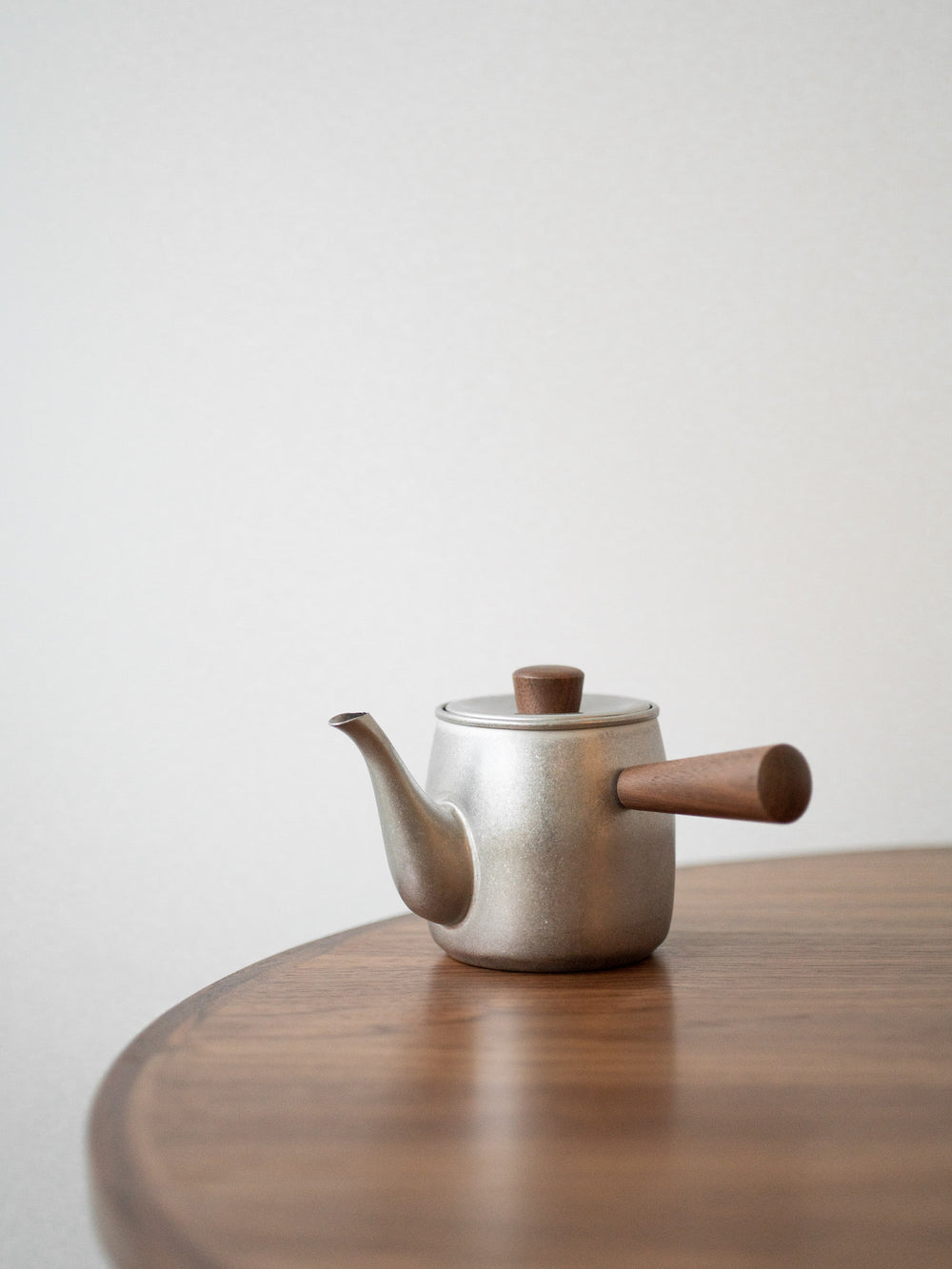 Chaki Stainless Teapot Silver – S