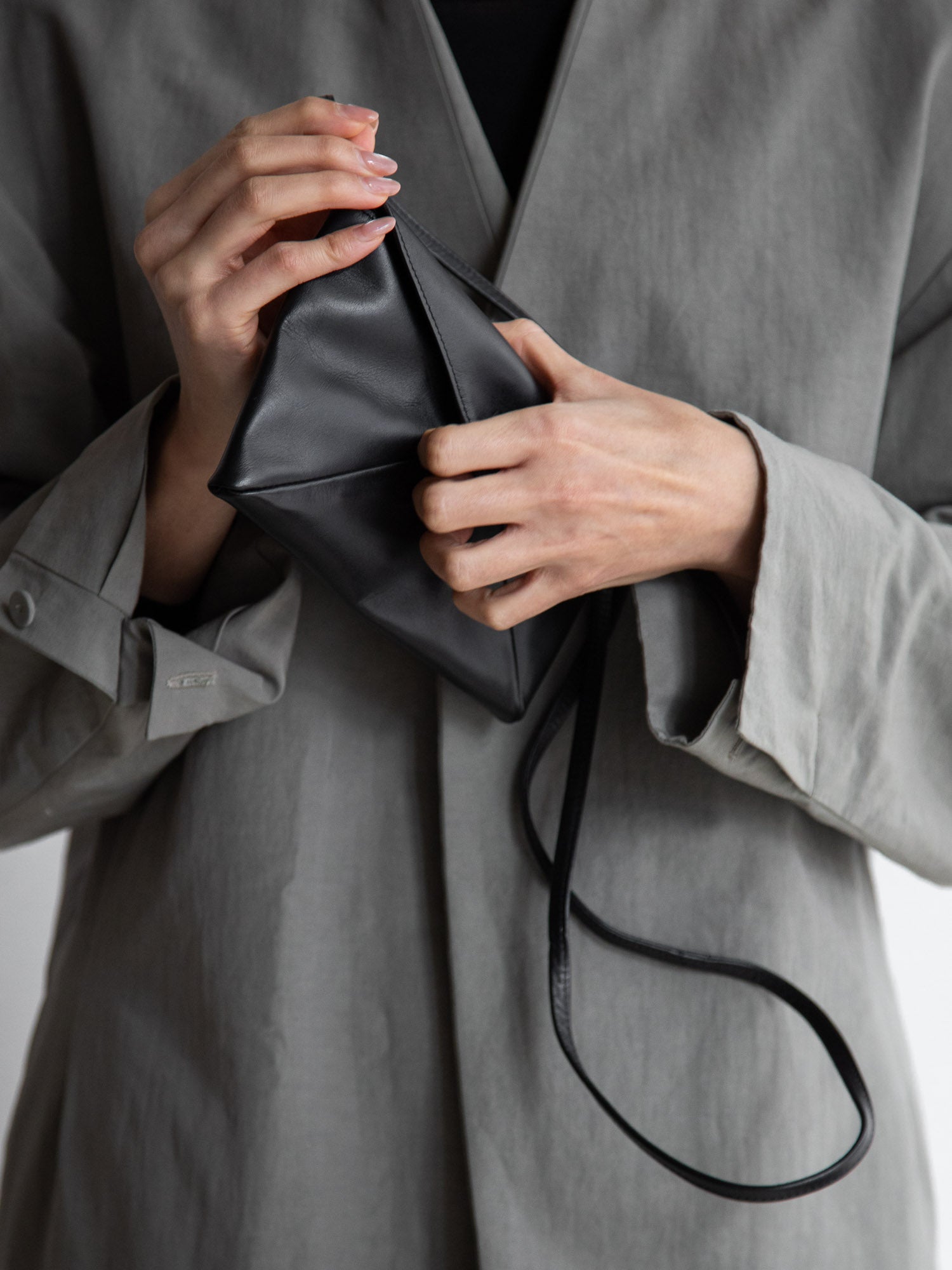 Light Leather Envelope Purse