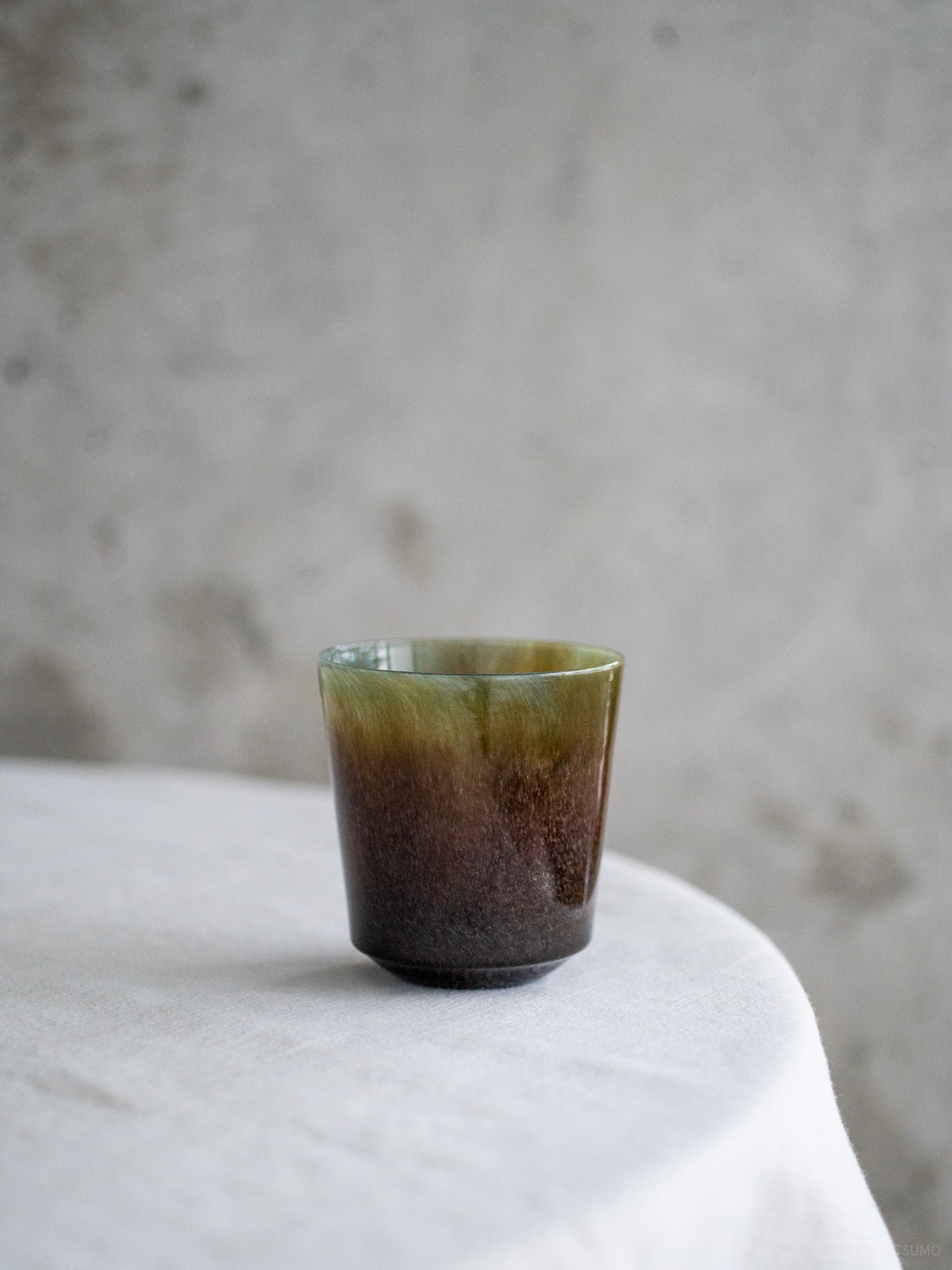 Fresco Dan Glass Cup – Brown