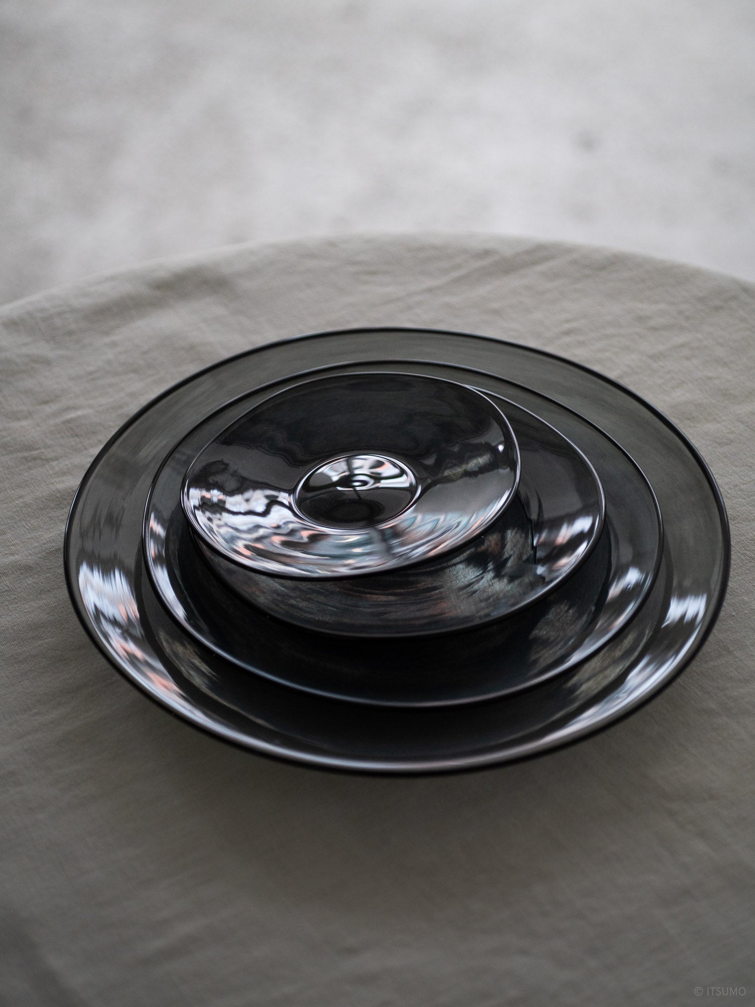 Fresco Kasumi Plate – Grey