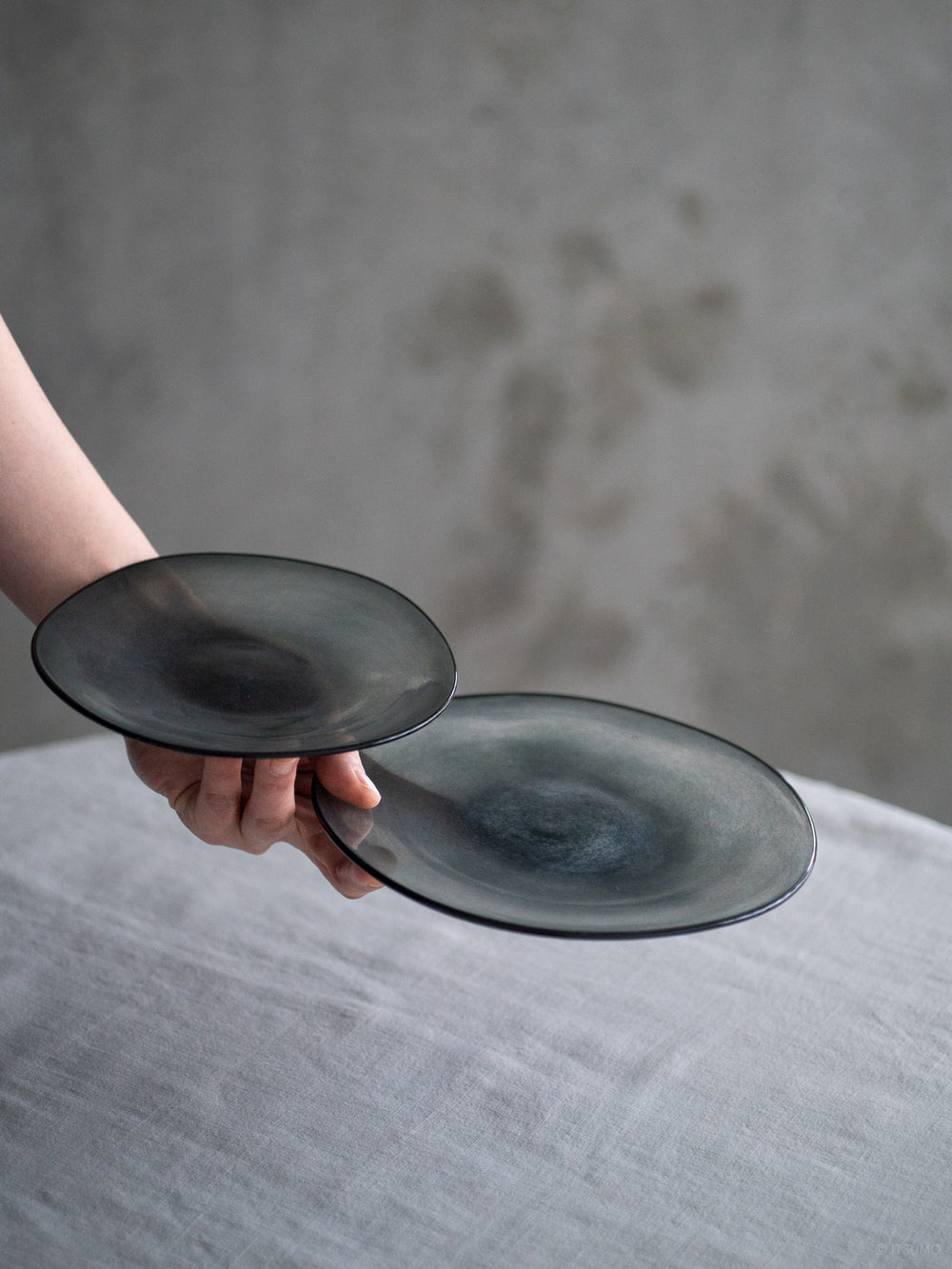 Fresco Kasumi Plate – Grey