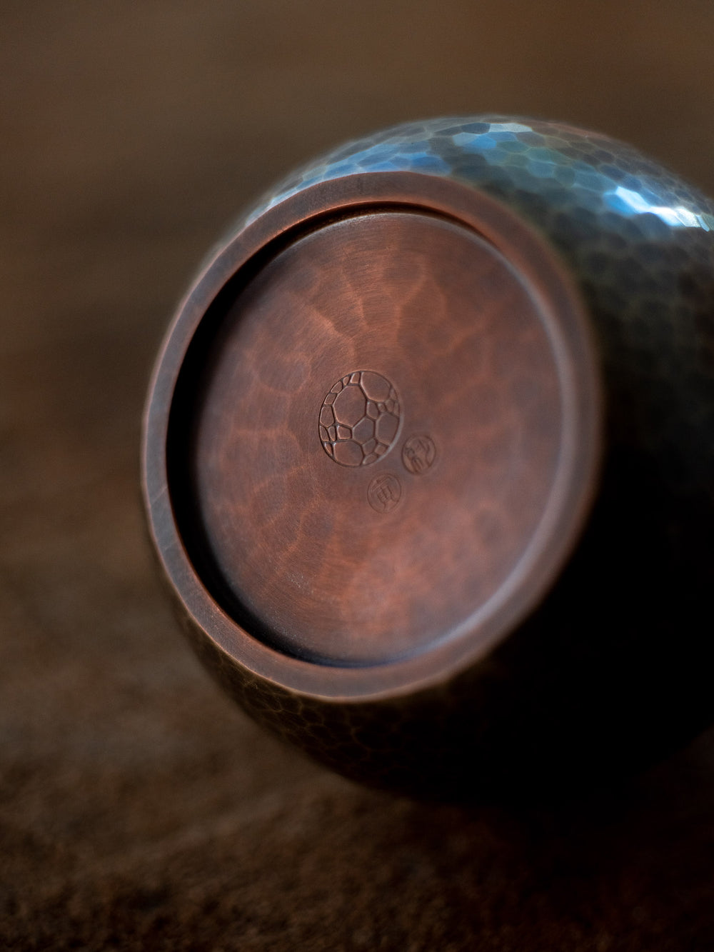 Copper Flower Ball - Dark Silver