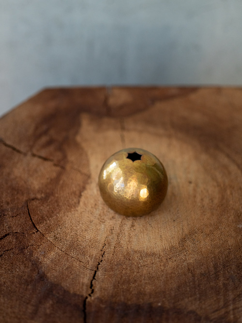 Copper Flower Ball - Gold