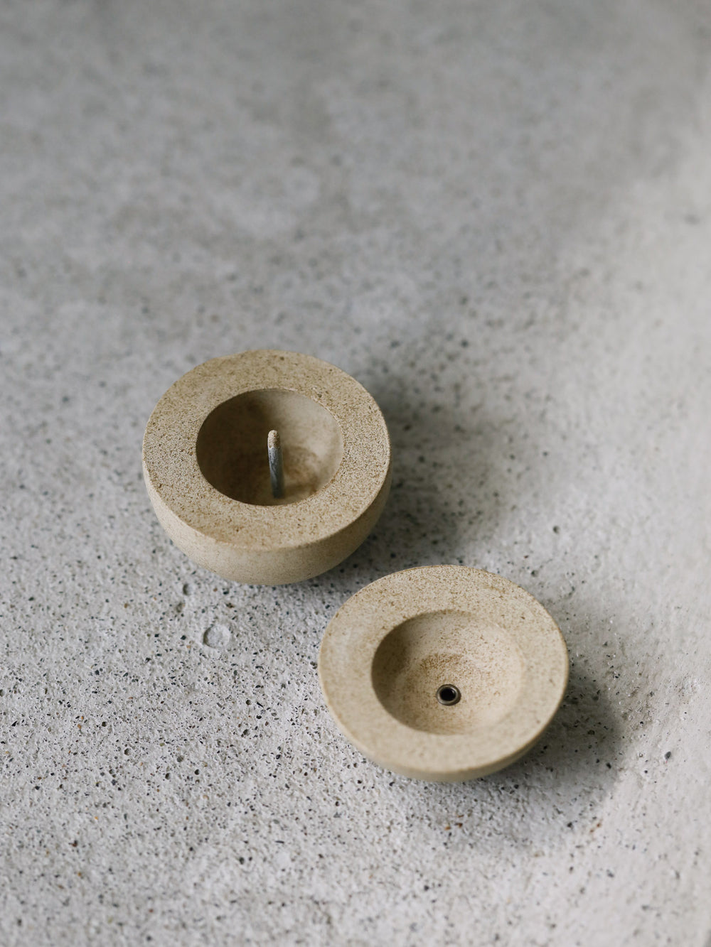 Kodama Ceramic Candle and Incense Holder