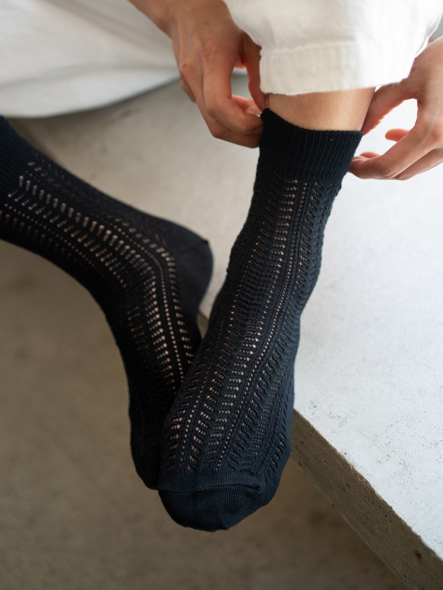 Cotton Lace Socks