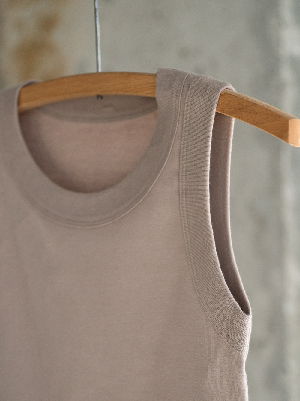 Cotton Tank Top - Sand