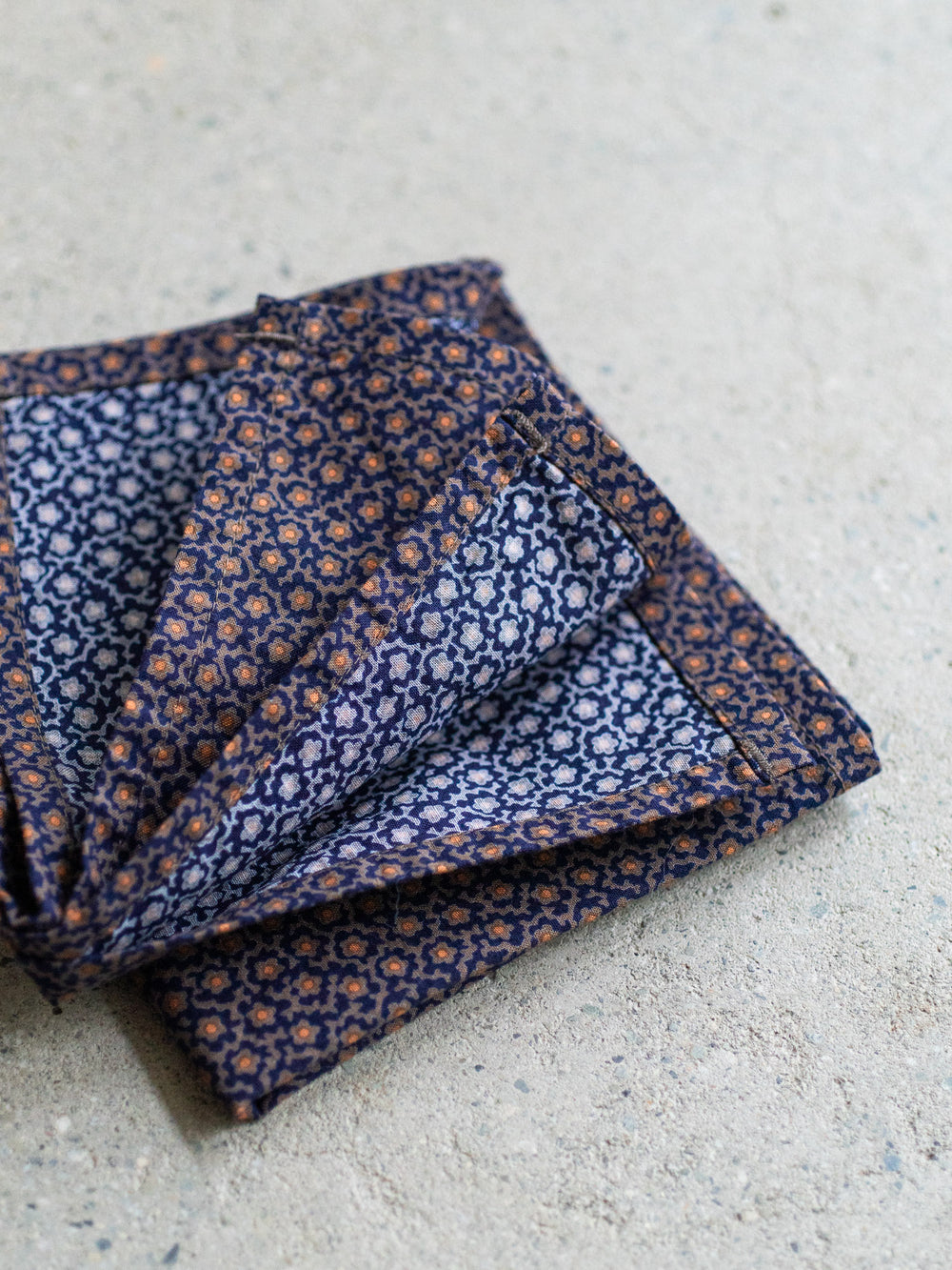 Flower Print Handkerchief