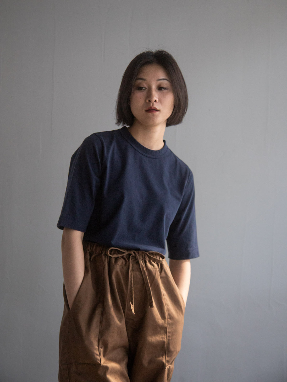 Half Sleeve T-Shirt – Navy