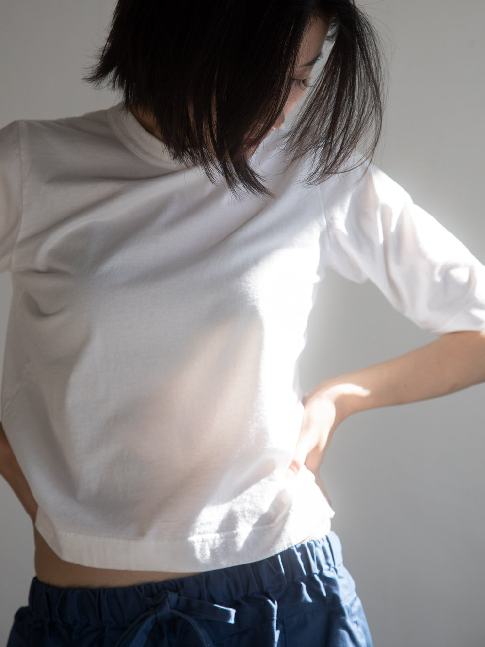 Half Sleeve T-Shirt – White