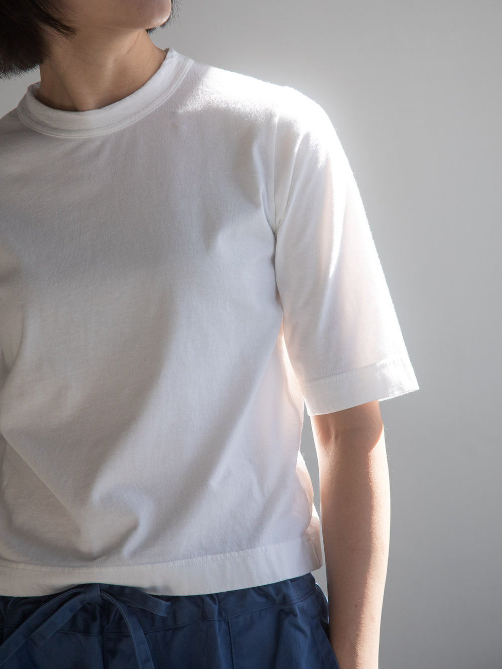 Half Sleeve T-Shirt – White