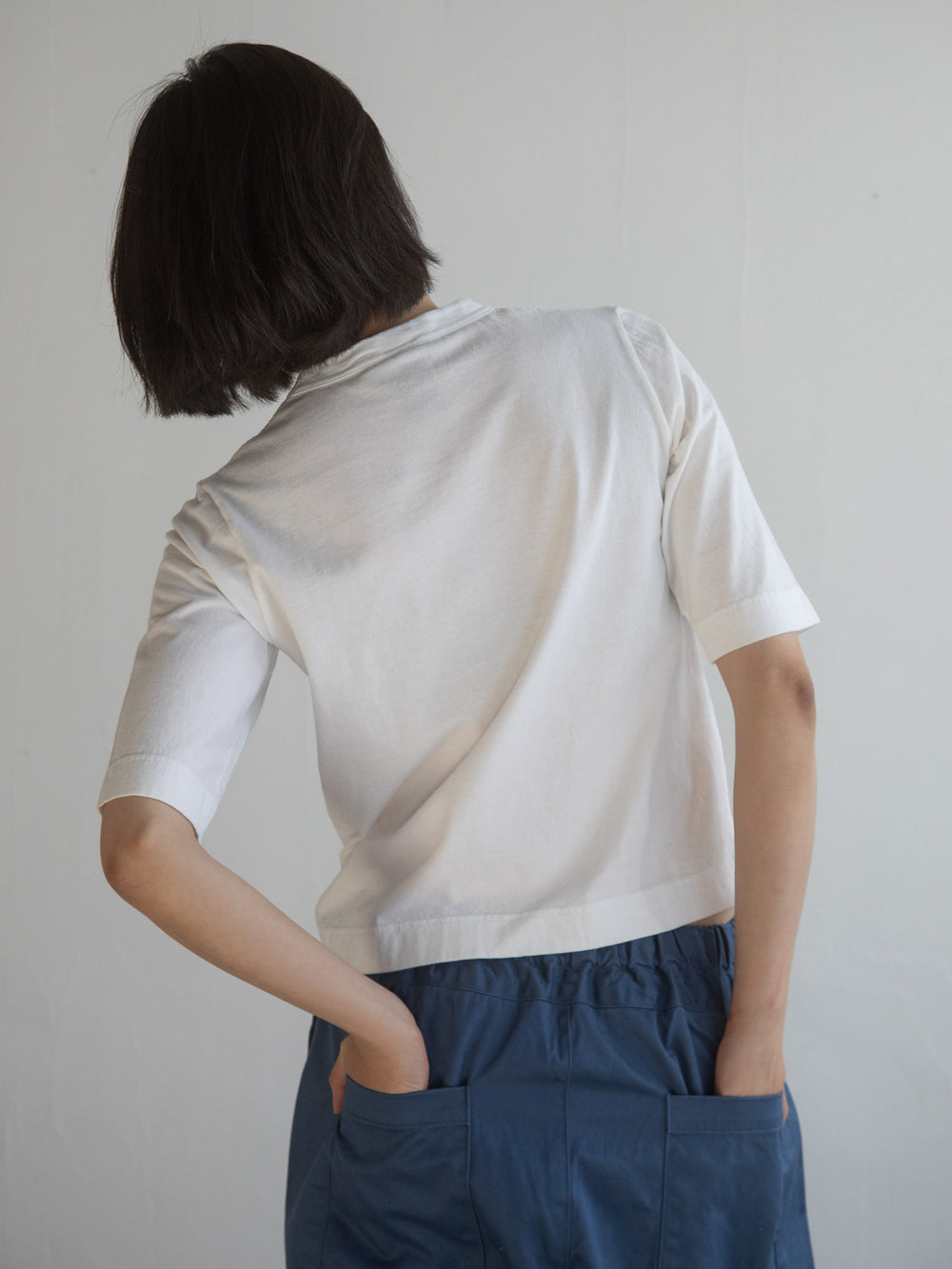 Half Sleeve T-Shirt – White