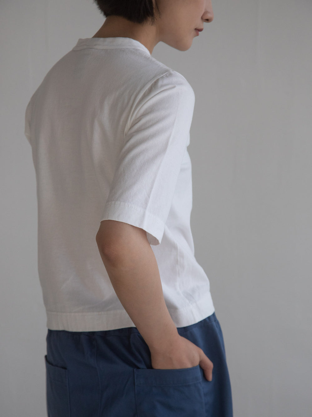 Half Sleeve T-Shirt – White