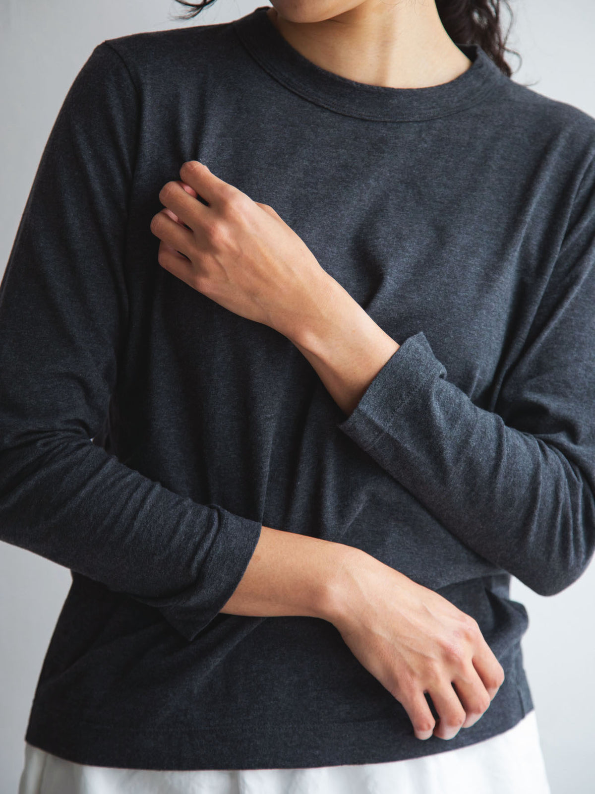 Long Sleeve T-Shirt – Charcoal