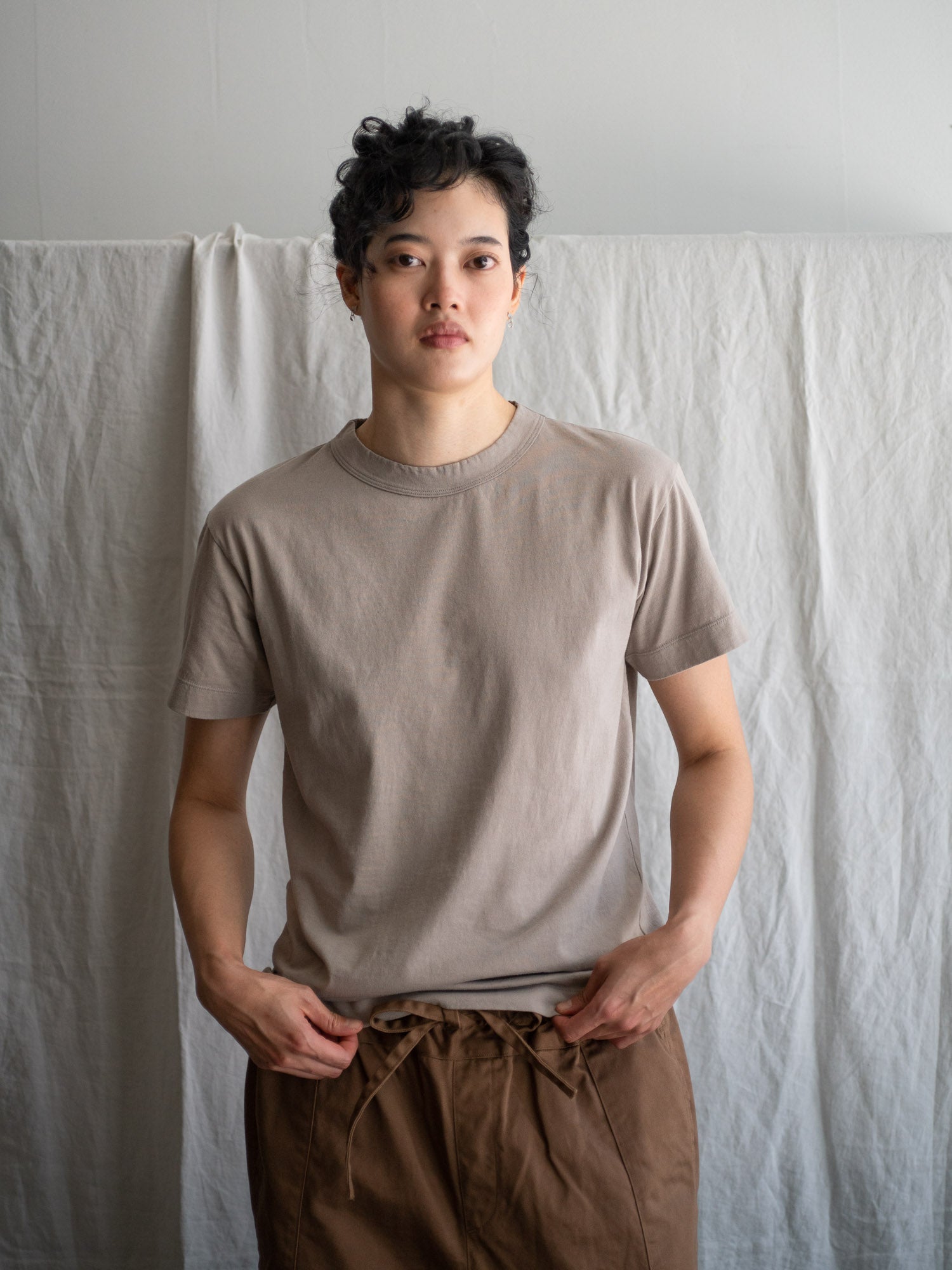 Short Sleeve T-Shirt – Sand Beige