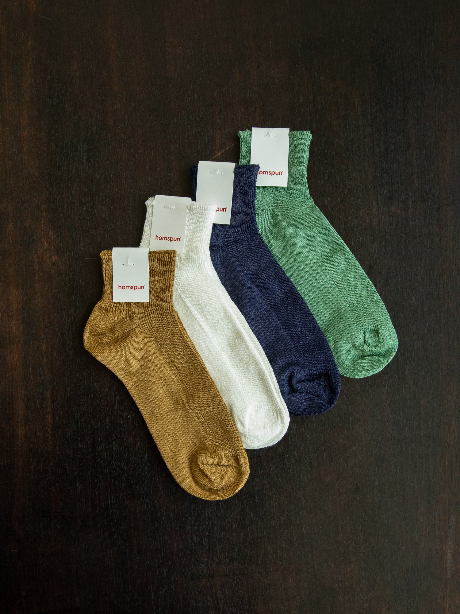 Linen Short Socks
