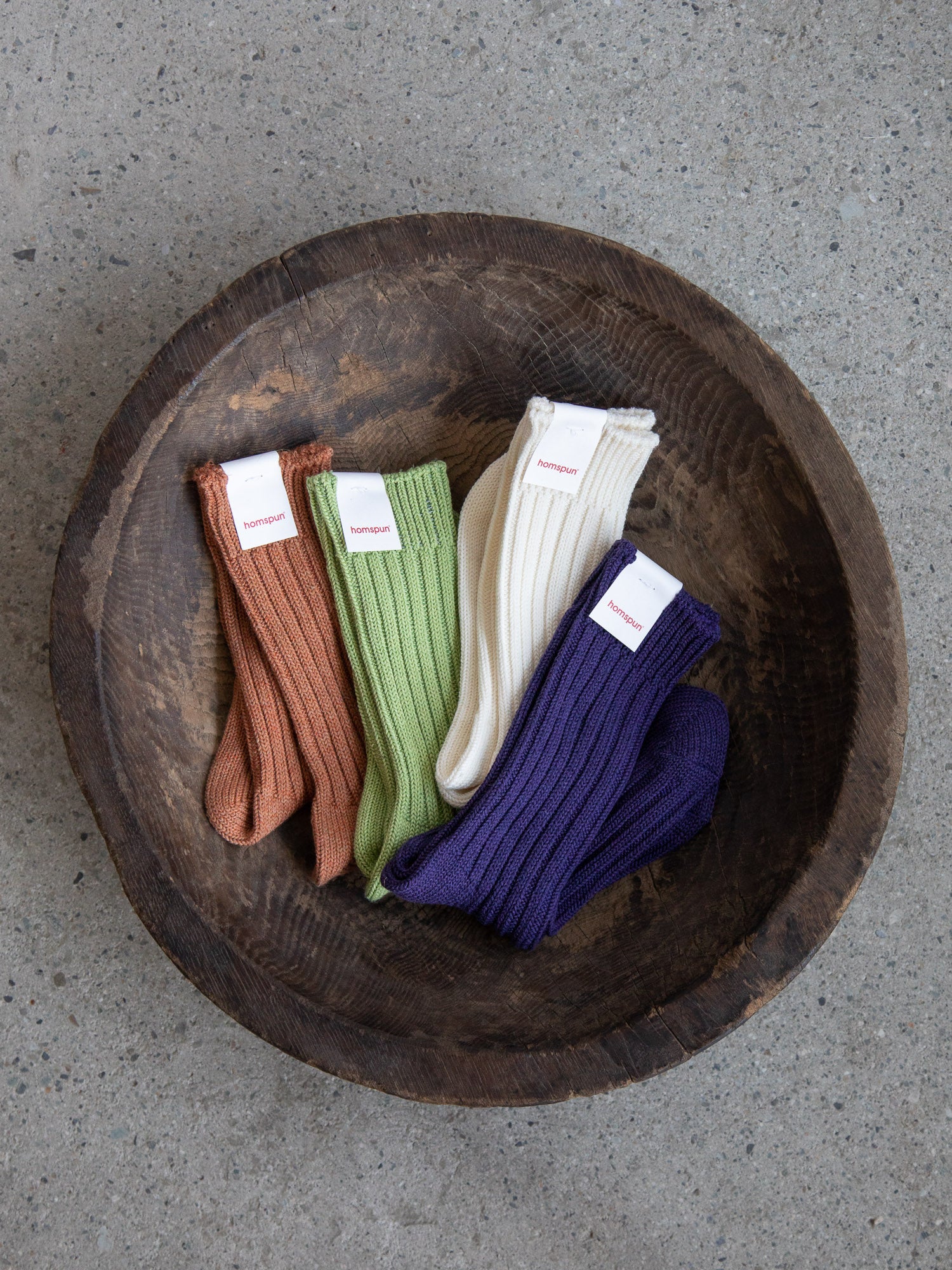 Thick Cotton Wool Ribbed Socks