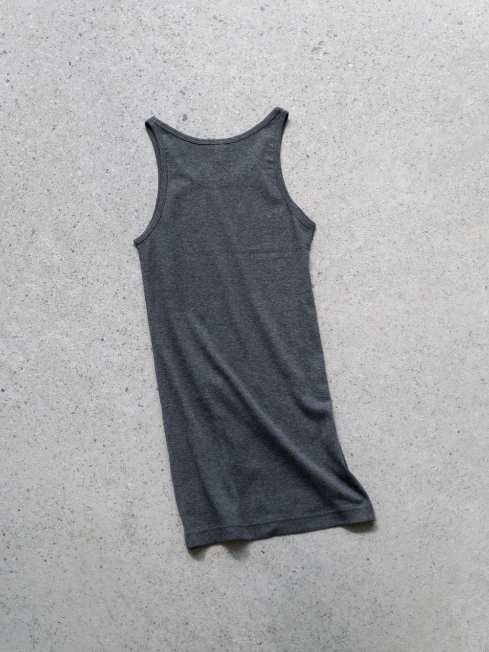 Thin Cotton Camisole - charcoal