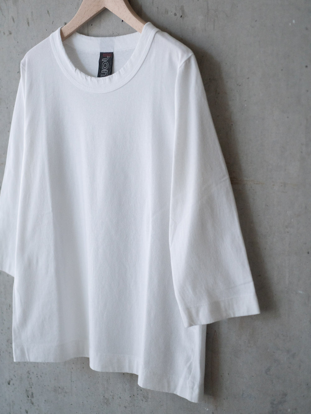 3/4 Sleeve T-Shirt – White
