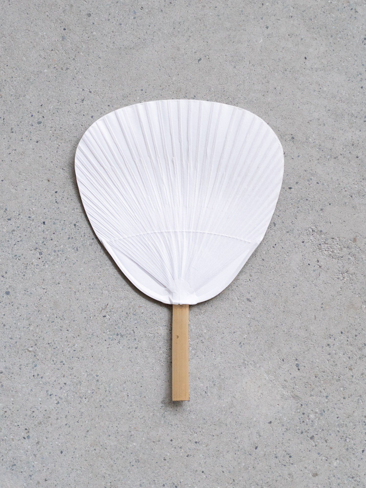 White Paper Paddle Fan