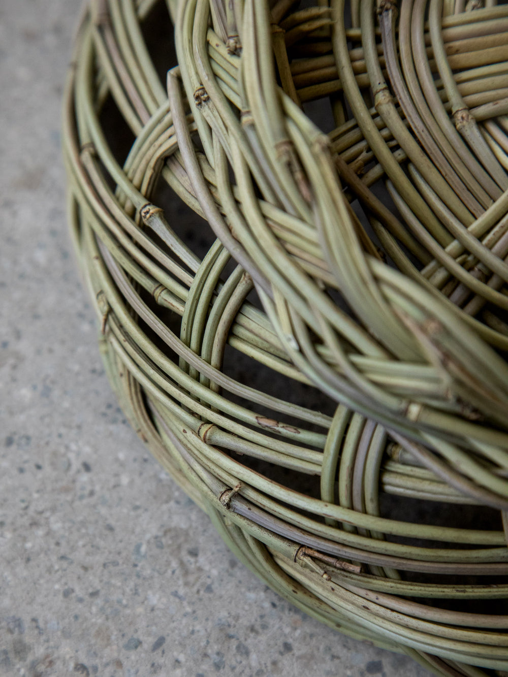 Kanchiku Bamboo Round Basket