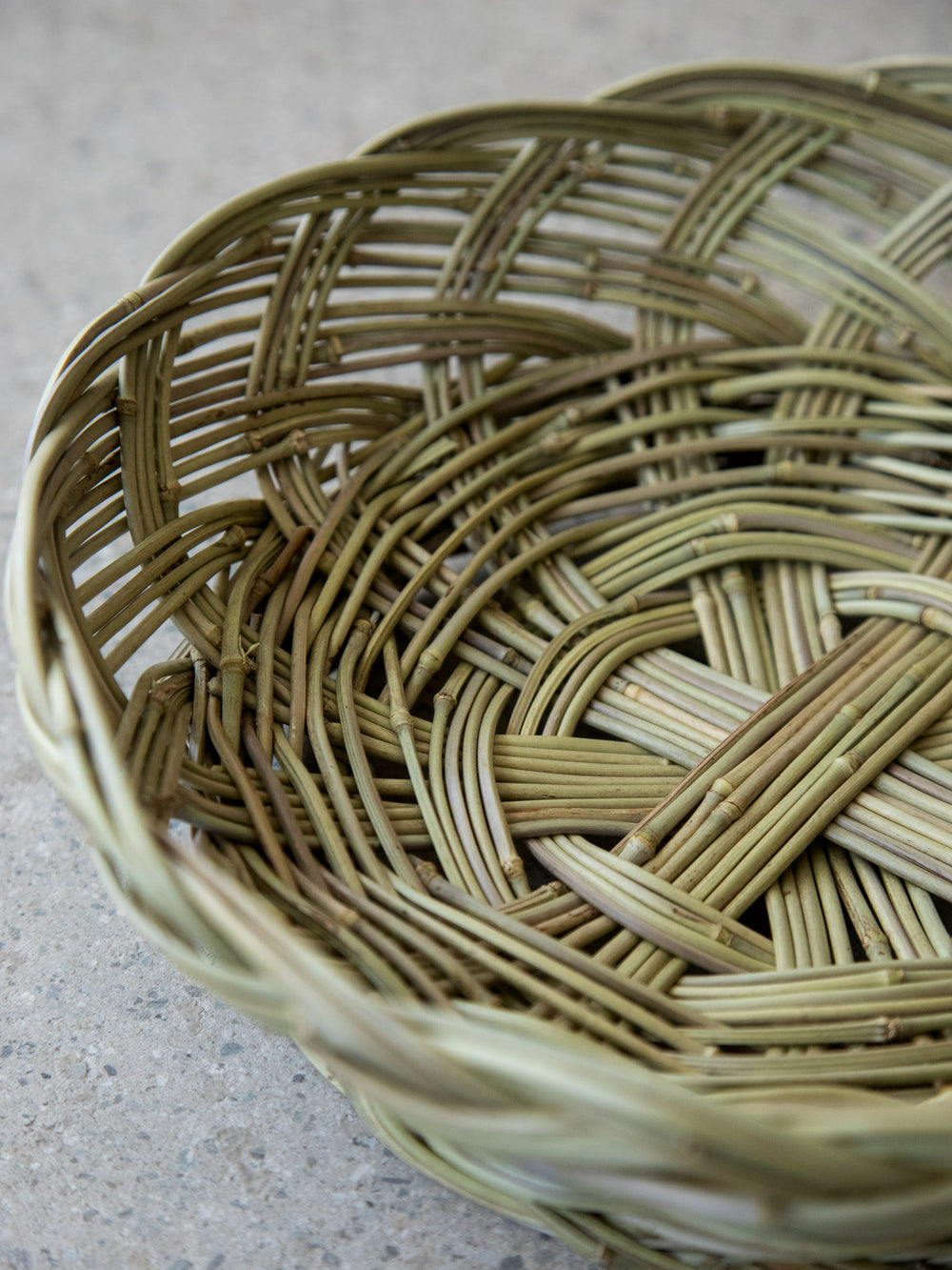 Kanchiku Bamboo Round Basket