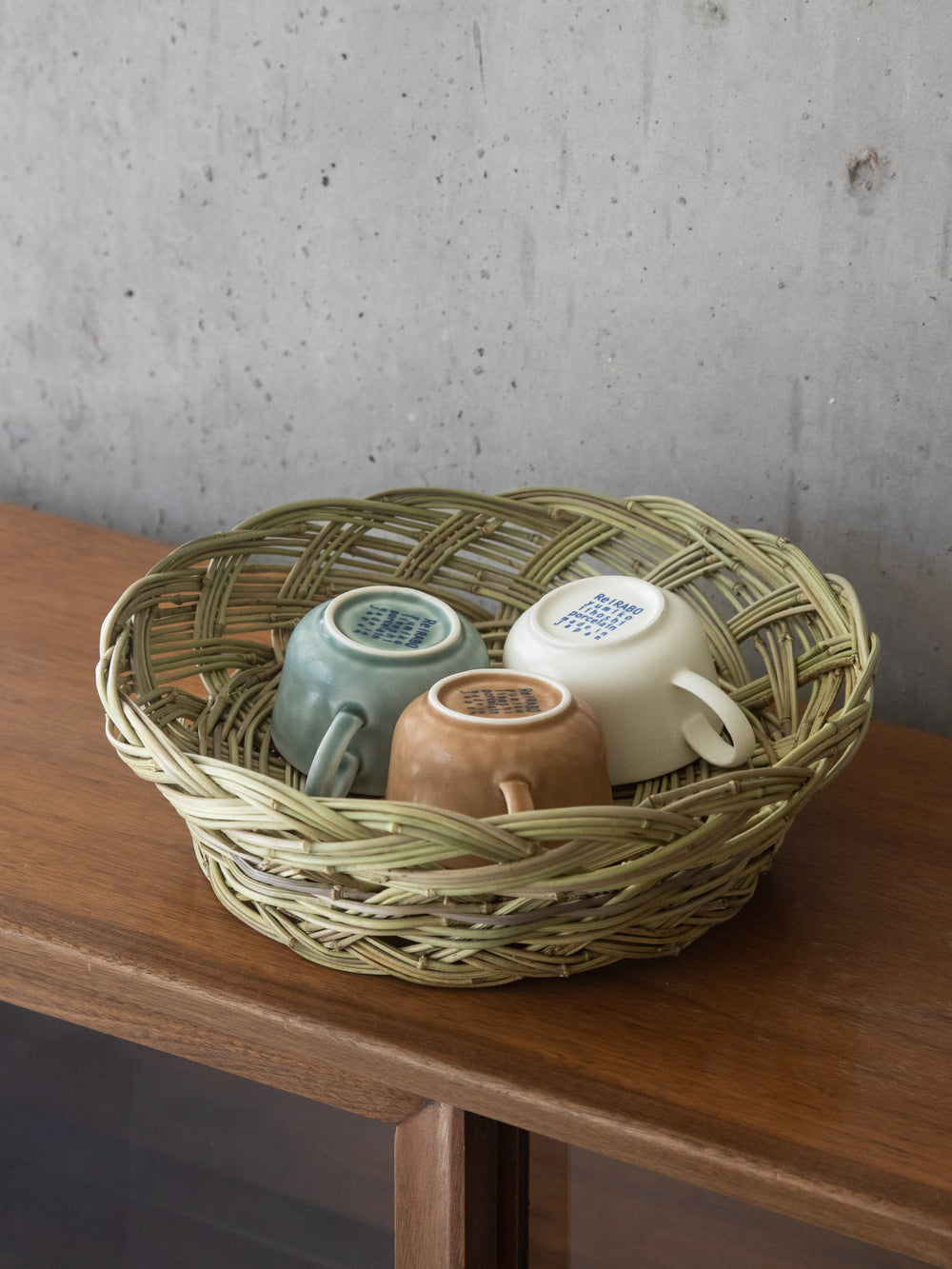 Kanchiku Bamboo Round Basket