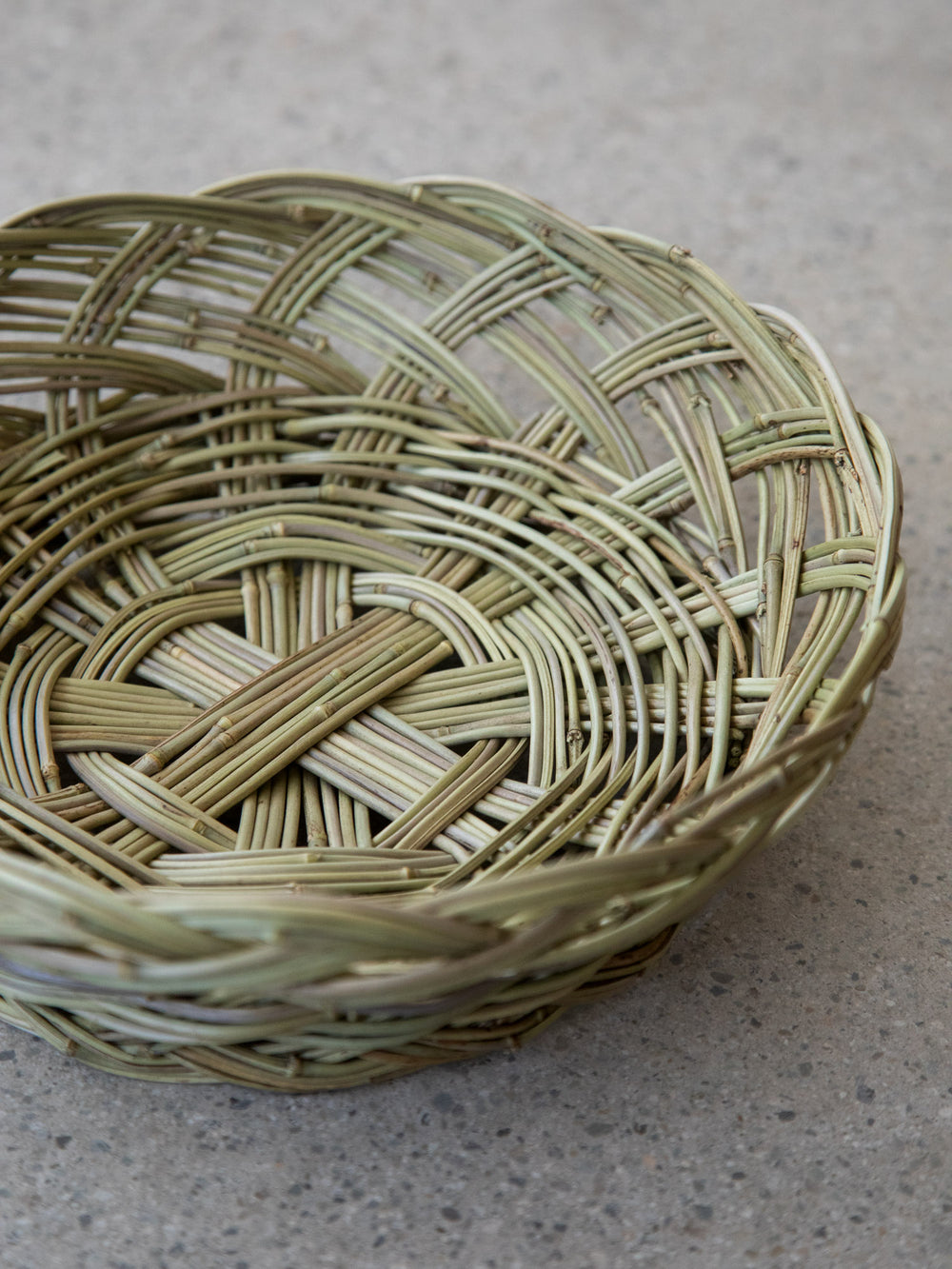 Kanchiku Bamboo Round Basket