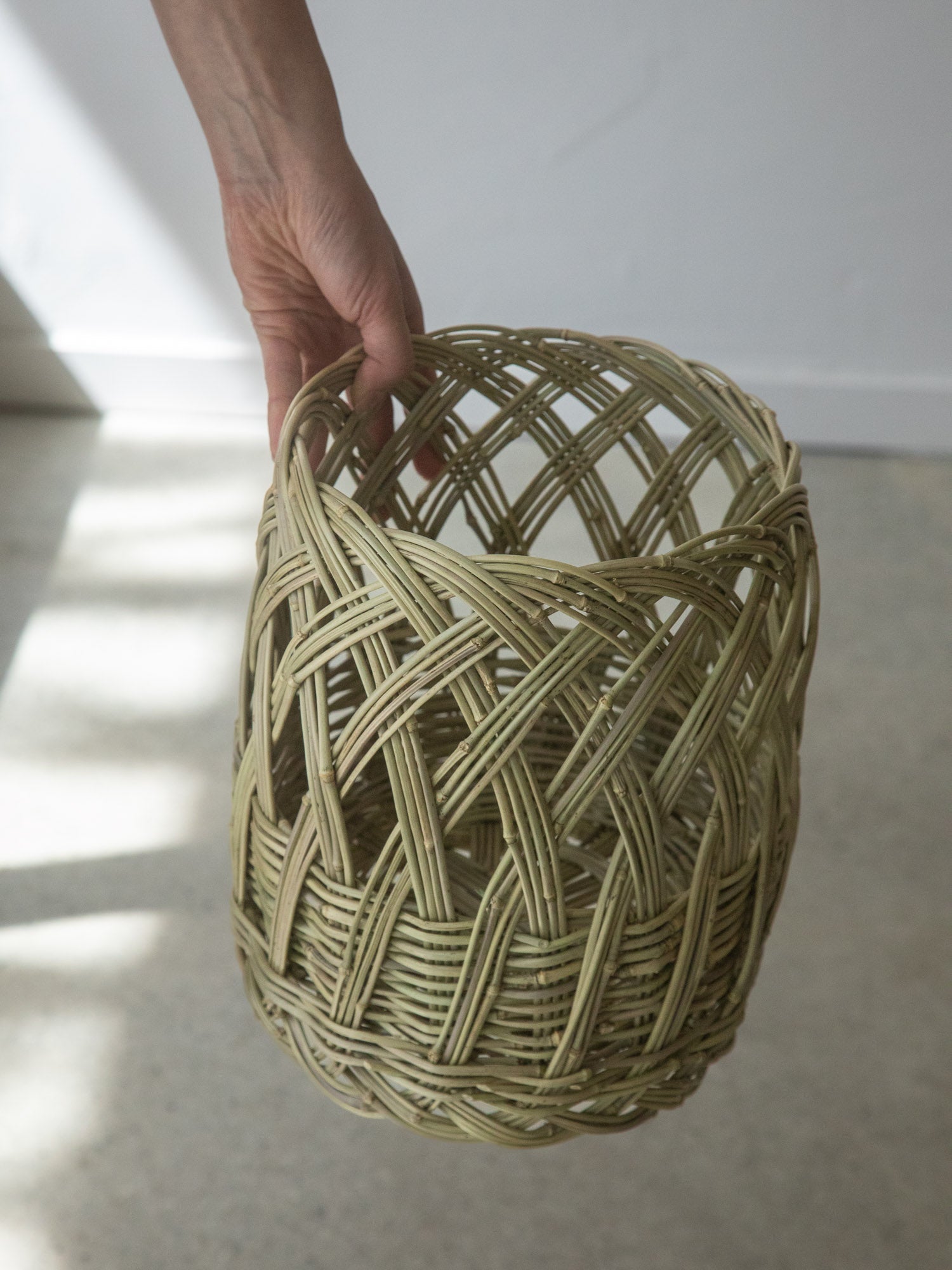 Kanchiku Bamboo Tall Basket