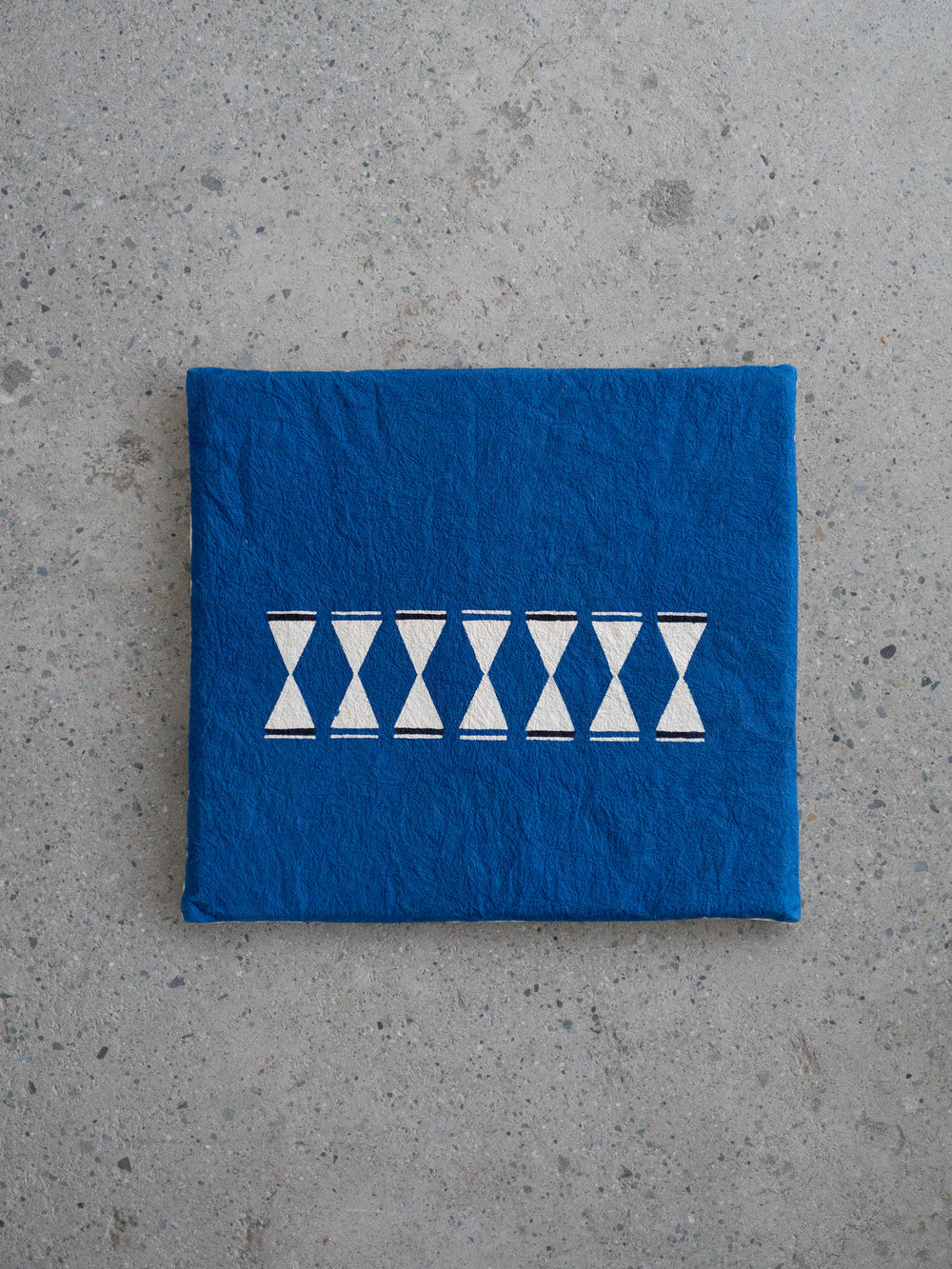 Washi Kakuza Paper Cushion – Blue Bird