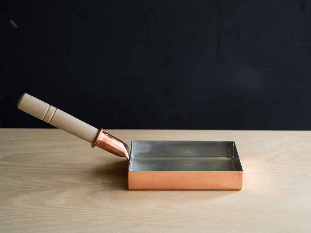 Copper Tamago Frying Pan – Square