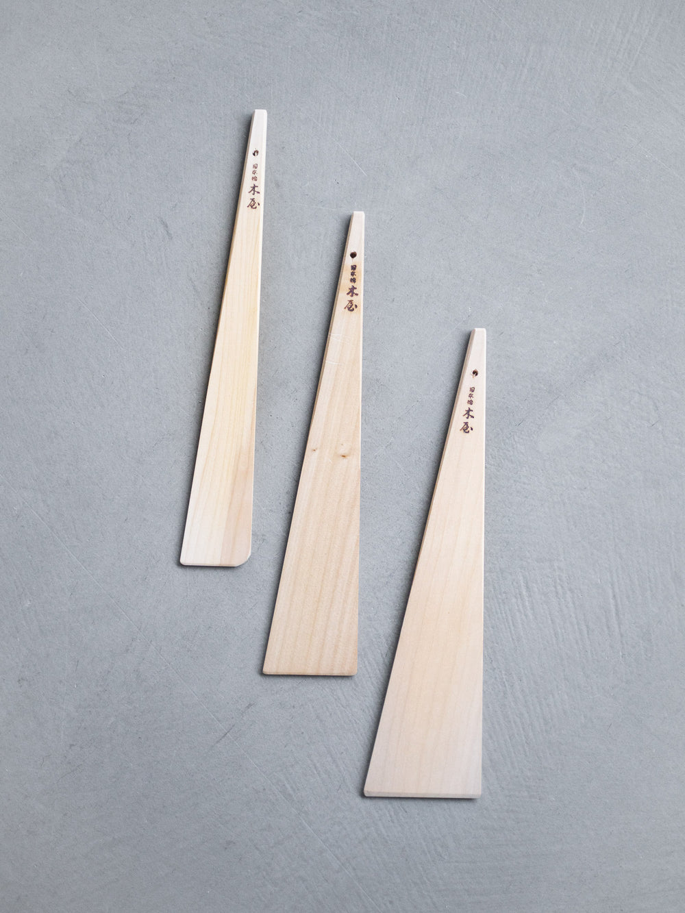 Triangular Wooden Spatula