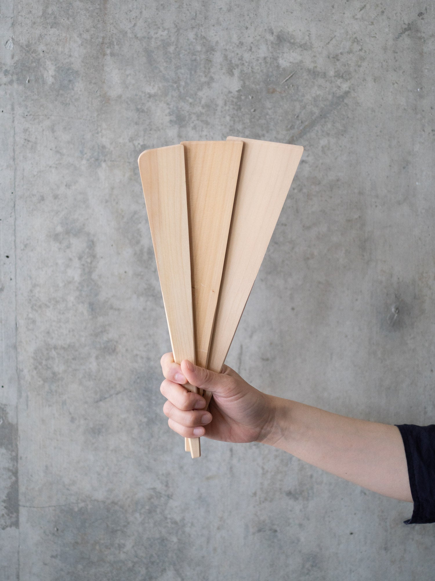 Triangular Wooden Spatula