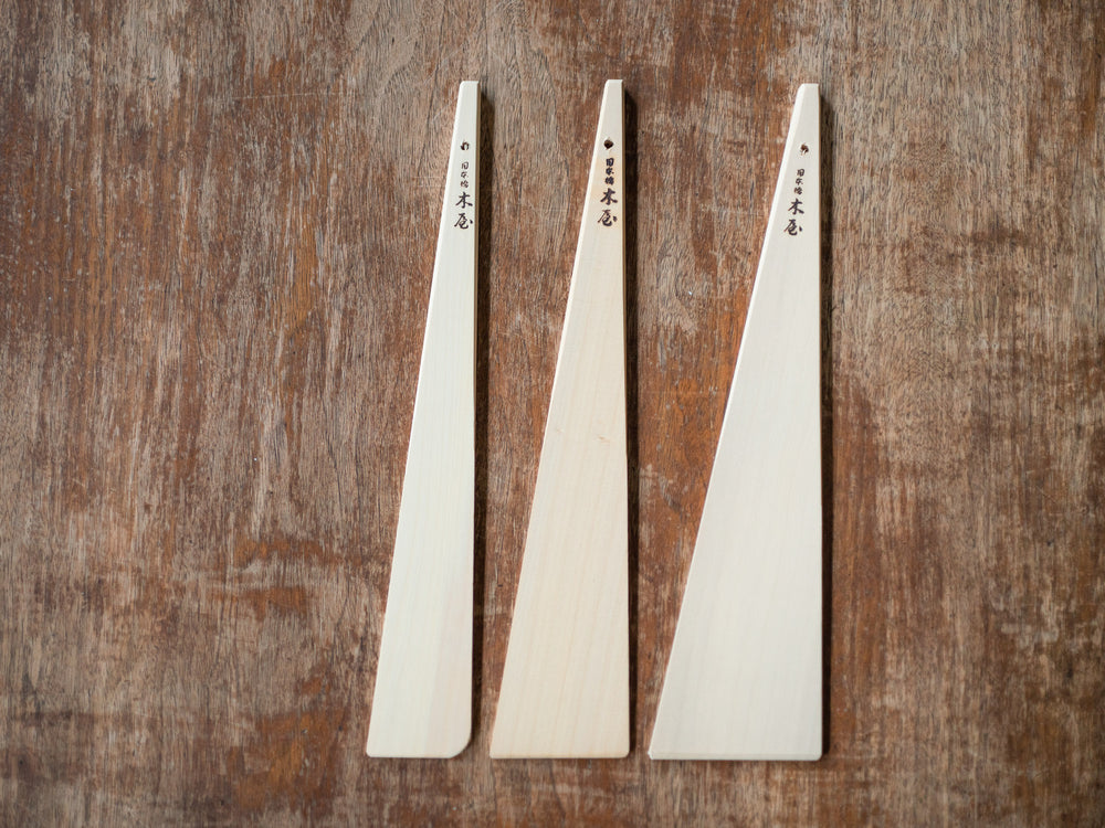 Triangular Wooden Spatula