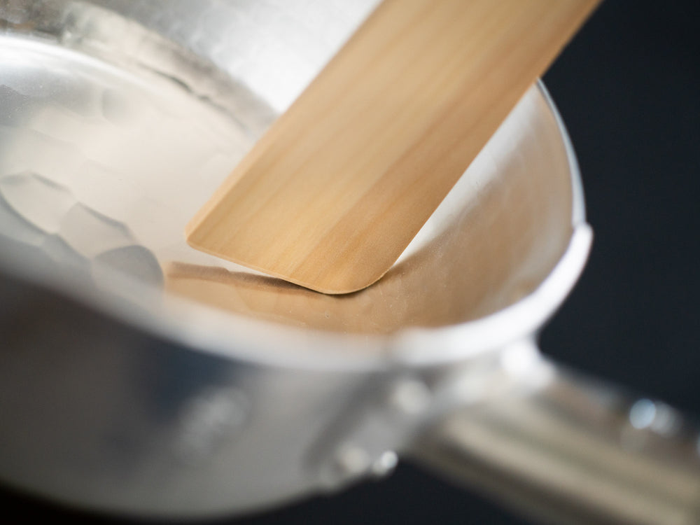 Triangular Wooden Spatula