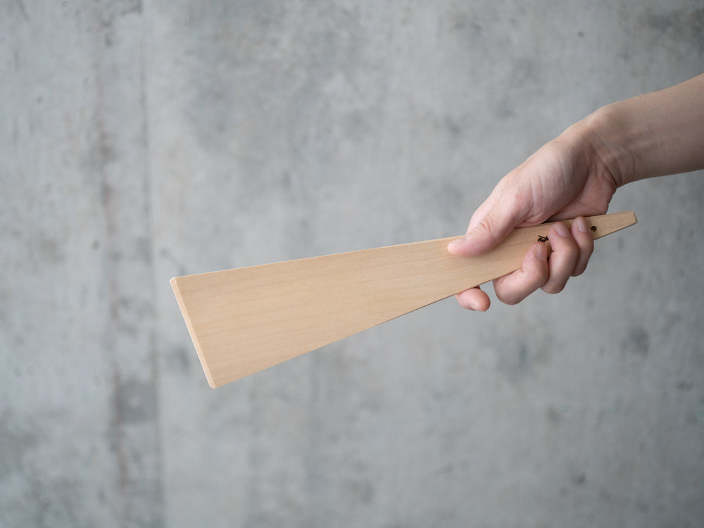 Triangular Wooden Spatula