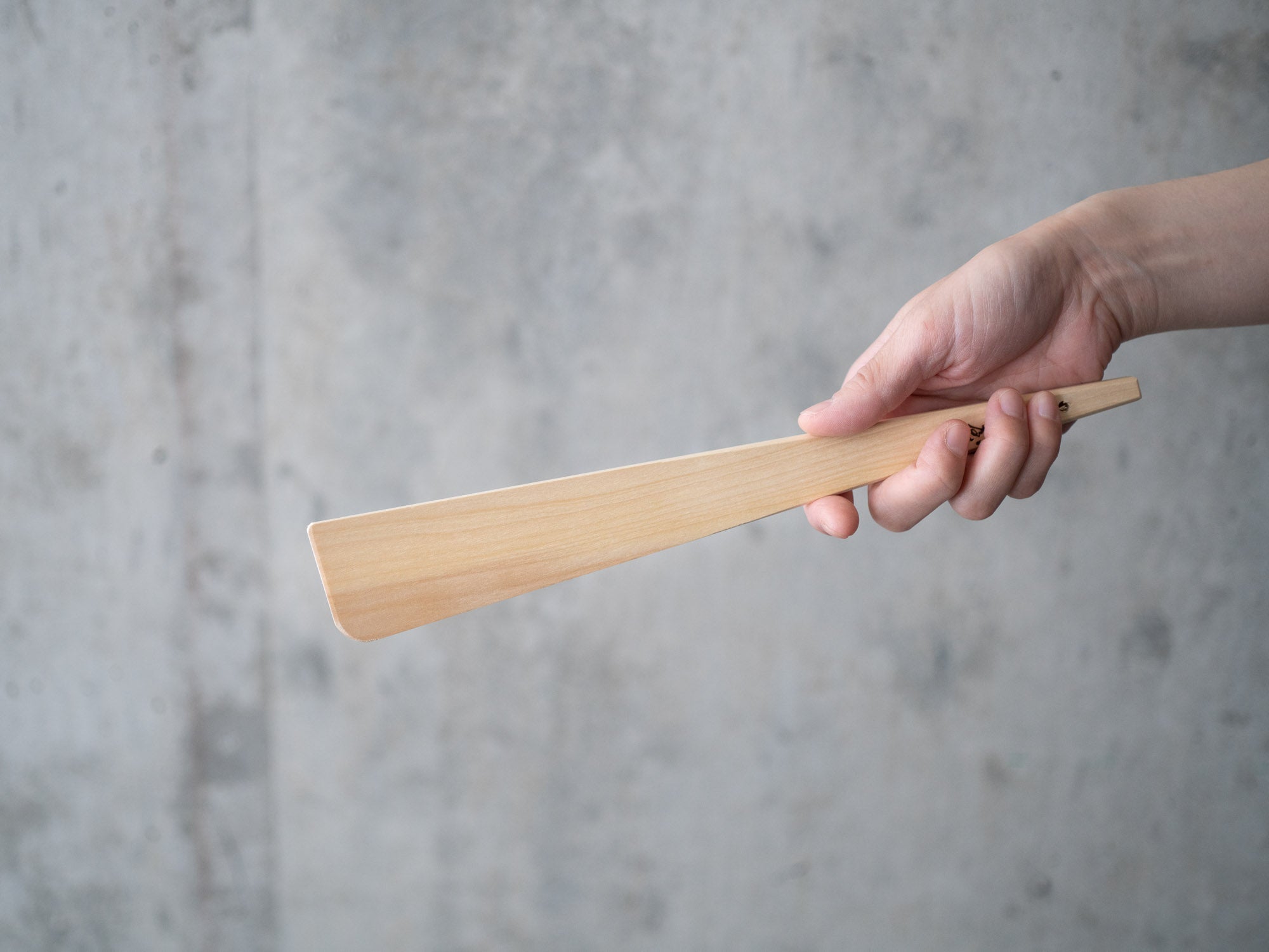 Triangular Wooden Spatula
